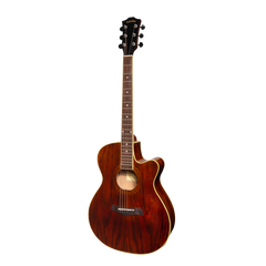 Sanchez Acoustic-Electric Small Body Cutaway Guitar Gloss (Rosewood)