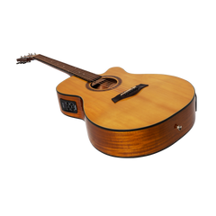 Sanchez Acoustic-Electric Small Body Cutaway Guitar Gloss (Spruce/Acacia)
