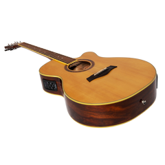 Sanchez Acoustic-Electric Small Body Cutaway Guitar Gloss (Spruce/Rosewood)