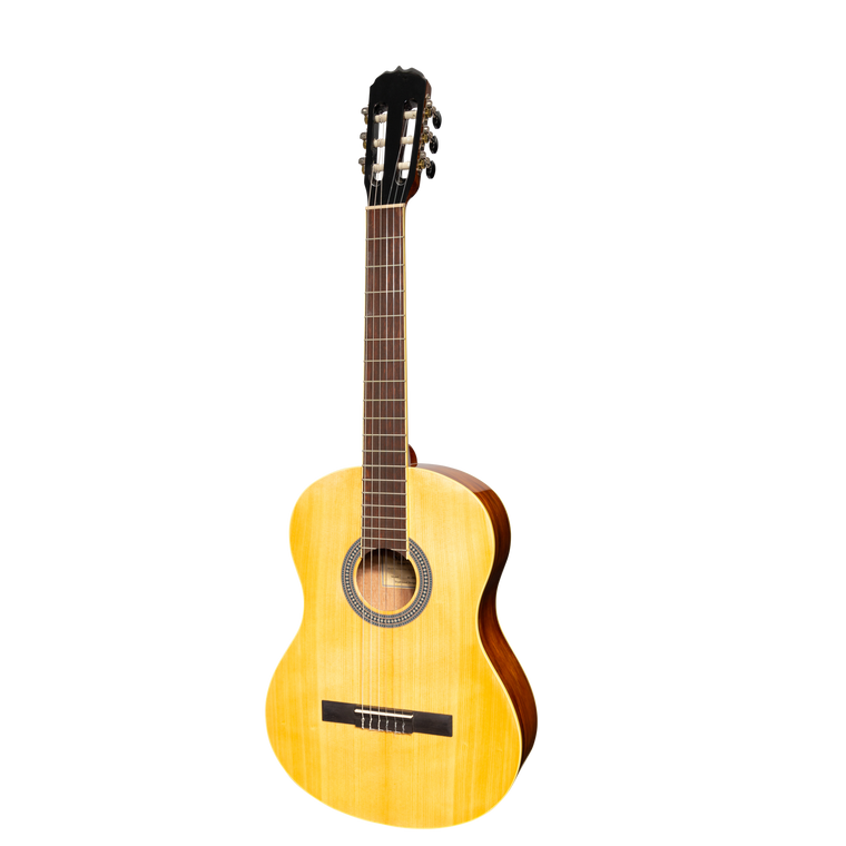 Sanchez Full Size Student Classical Acoustic Guitar Spruce Rosewood (Gloss)
