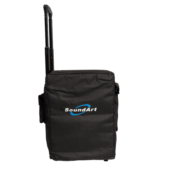 SoundArt 65 Watt Rechargeable Wireless PA System with DVD Player