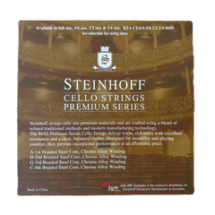 Steinhoff Cello Strings Premium Series (1/2 Size)