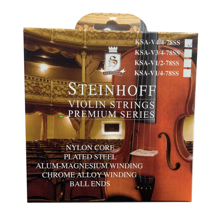 Steinhoff Premium Violin Strings 1/4 Size