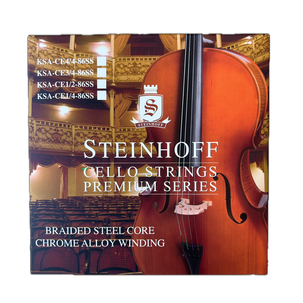 Steinhoff Cello Strings Premium Series (1/4 Size)