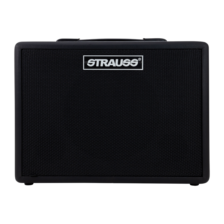 Strauss BN15 15 Watt Vintage Bass Combo Amplifier (Black)
