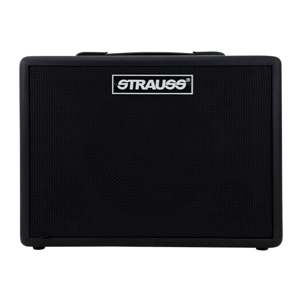 Strauss BN15 15 Watt Vintage Bass Combo Amplifier (Black)