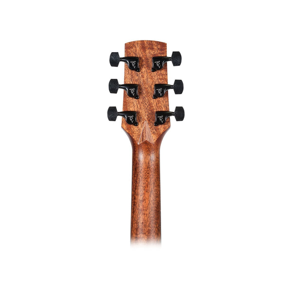 Timberidge Mahogany Solid Top Acoustic-Electric Dreadnought Cutaway Guitar (Natural Gloss)