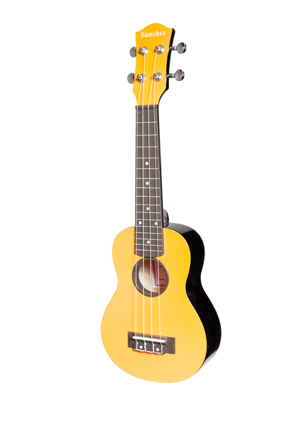 Sanchez ABS Soprano Ukulele with Gigbag (Orange)