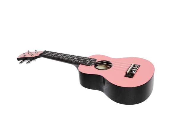 Sanchez ABS Soprano Ukulele with Gigbag (Pink)