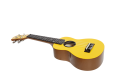 Sanchez ABS Soprano Ukulele with Gigbag (Yellow)