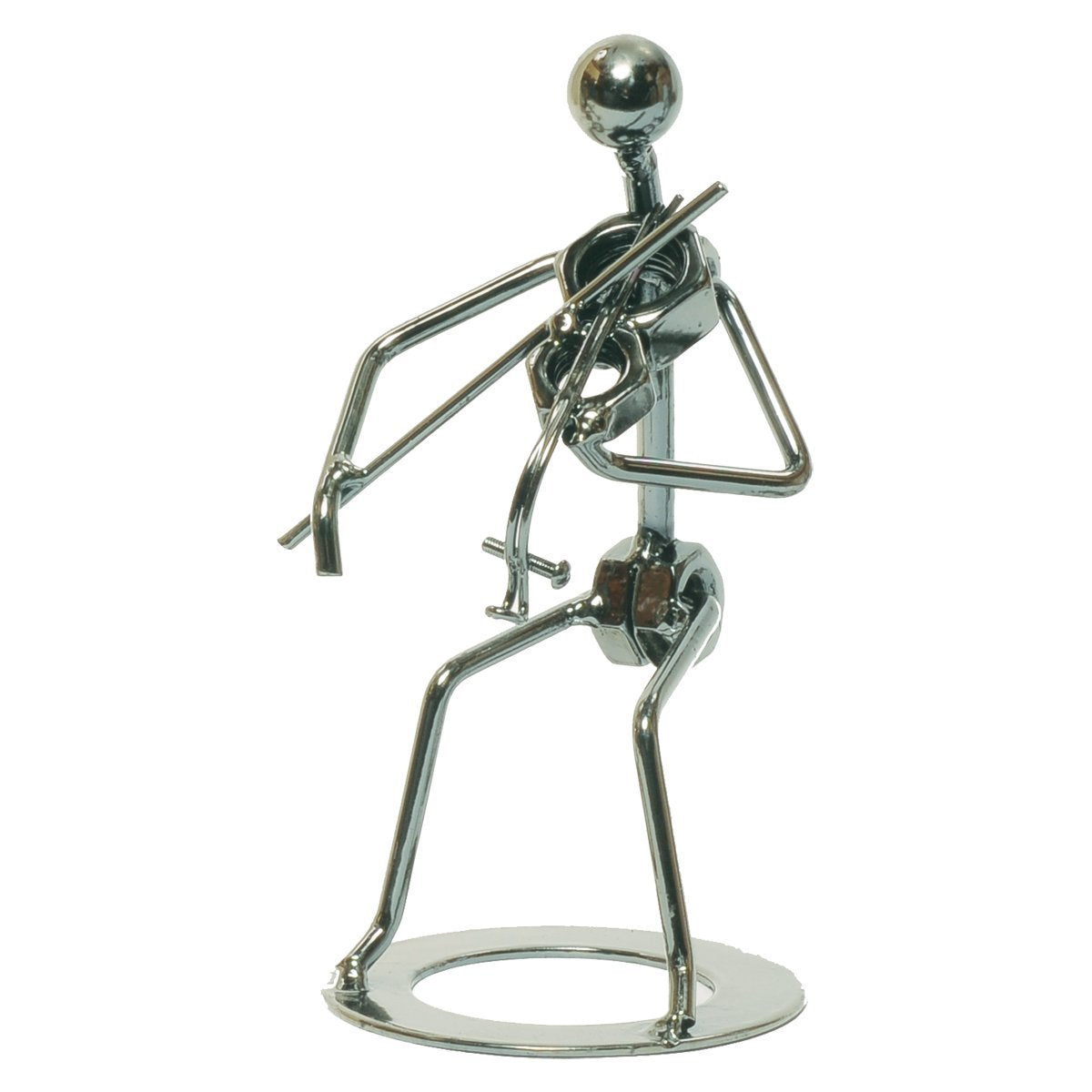 Big Band Metal Figurine (Violinist)-BBS-VIO-CHR