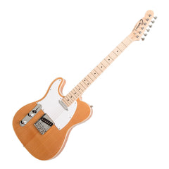 Casino TE-Style Left Handed Electric Guitar Set (Natural Gloss)