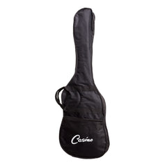 Casino TE-Style Left Handed Electric Guitar Set and 15 Watt Amplifier Pack (Natural Gloss)