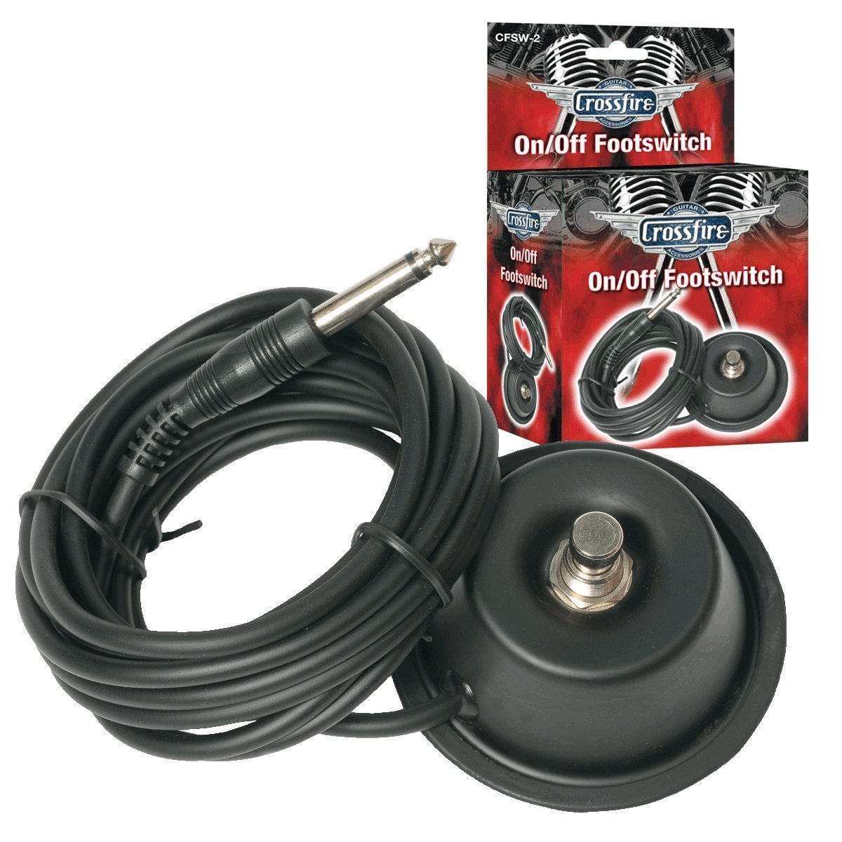 Crossfire Vintage Style On/Off Footswitch-CFSW-2