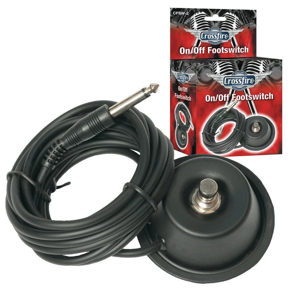 Crossfire Vintage Style On/Off Footswitch-CFSW-2