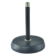 Handy Patch Straight Desktop Microphone Stand with Heavy Base (Black)-H-MT34