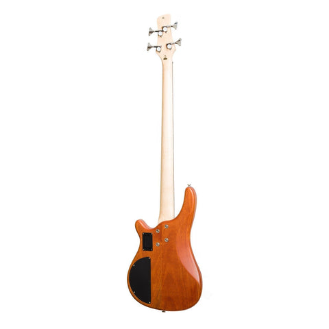 J&D Luthiers 4-String T-Style Contemporary Active Electric Bass Guitar (Natural Satin)