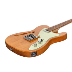 J&D Luthiers Thinline TE-Style Electric Guitar (Natural Gloss)