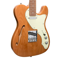 J&D Luthiers Thinline TE-Style Electric Guitar (Natural Gloss)