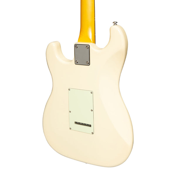J&D Luthiers Traditional ST-Style Electric Guitar (Vintage White)