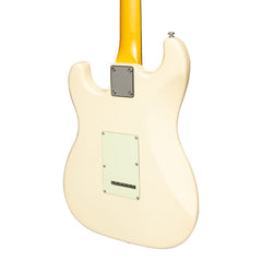 J&D Luthiers Traditional ST-Style Electric Guitar (Vintage White)