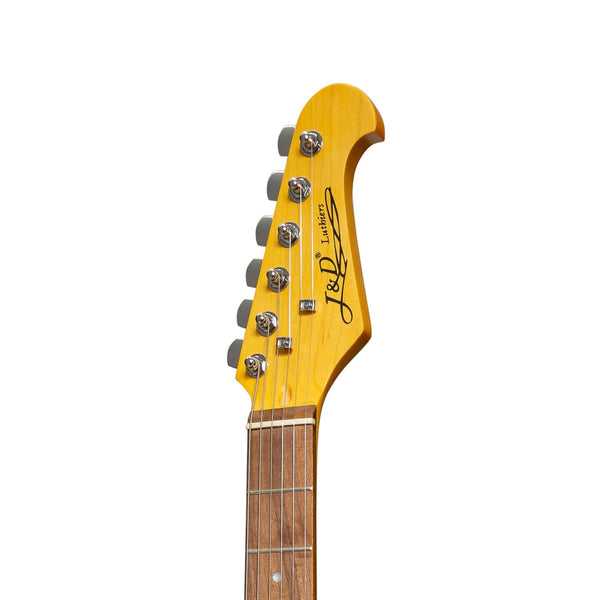 J&D Luthiers Traditional ST-Style Electric Guitar (Vintage White)