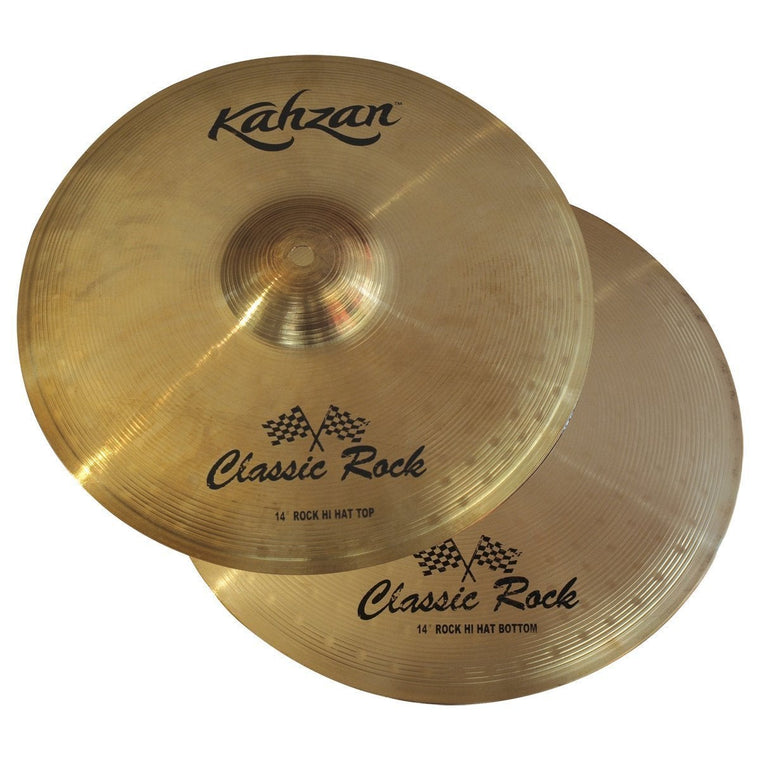 Kahzan 'Classic Rock Series' Rock Hi-Hat Cymbals (14