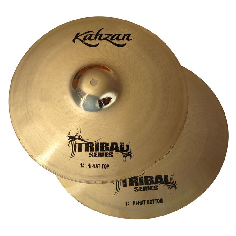 Kahzan 'Tribal Series' Hi-Hat Cymbals (14