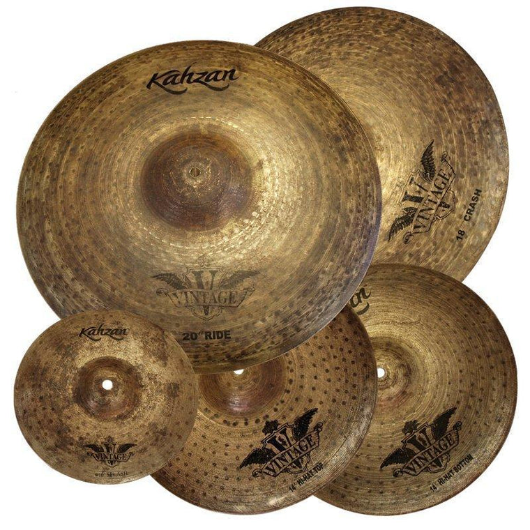 Kahzan 'Vintage Series' Cymbal Pack (14