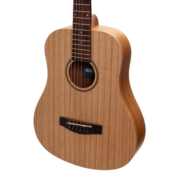 Martinez Acoustic-Electric Babe Traveller Guitar (Mindi-Wood)