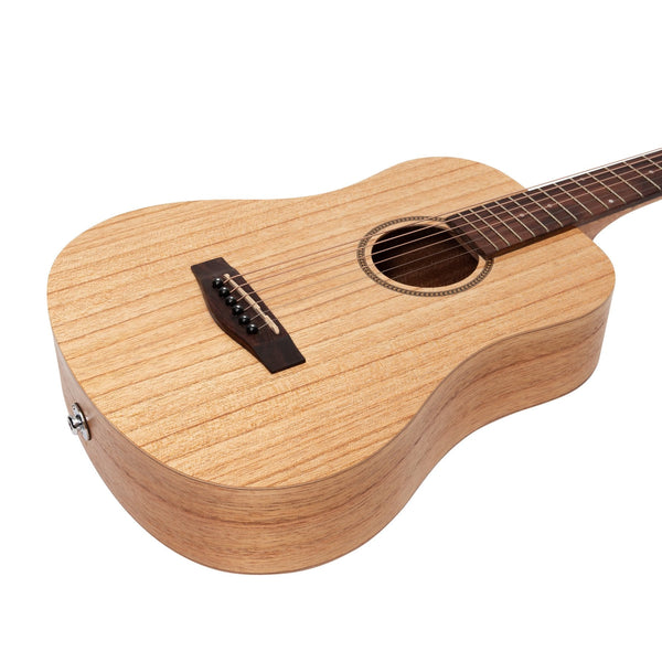 Martinez Acoustic-Electric Babe Traveller Guitar (Mindi-Wood)