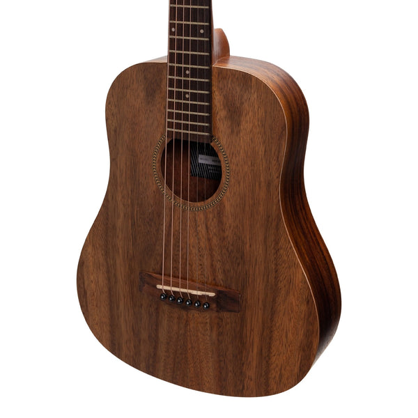 Martinez Acoustic-Electric Babe Traveller Guitar (Rosewood)