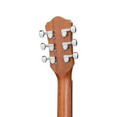 Martinez Acoustic-Electric Babe Traveller Guitar with Built-In Tuner (Rosewood)