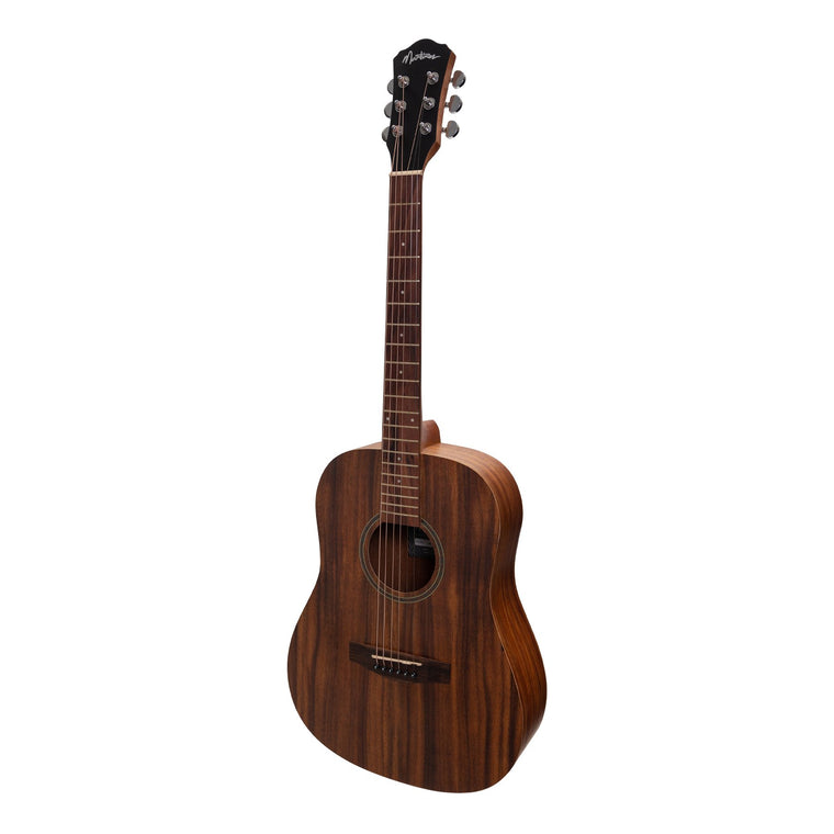 Martinez Acoustic Middy Traveller Guitar (Rosewood)