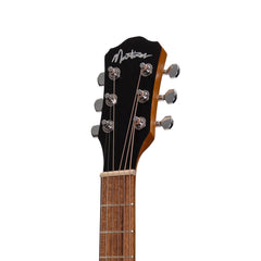 Martinez Left Handed Acoustic Babe Traveller Guitar (Koa)