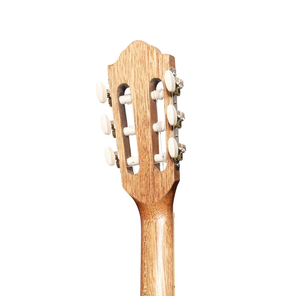 Martinez 'Slim Jim' Full Size Student Classical Guitar with Built In Tuner (Spruce/Jati-Teakwood)