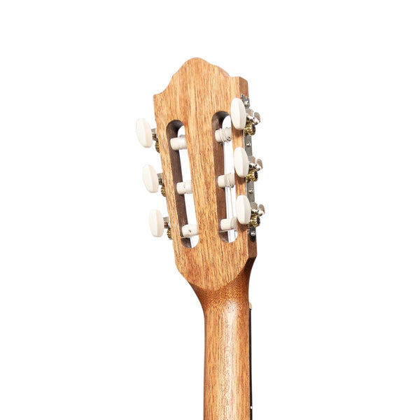 Martinez 'Slim Jim' Full Size Student Classical Guitar with Built In Tuner (Spruce/Mahogany)