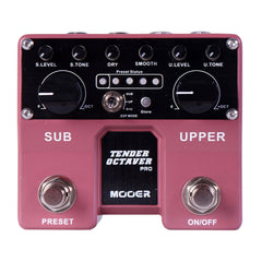 Mooer Tender Octaver Pro Octave Dual Guitar Effects Pedal-MEP-TOPRO
