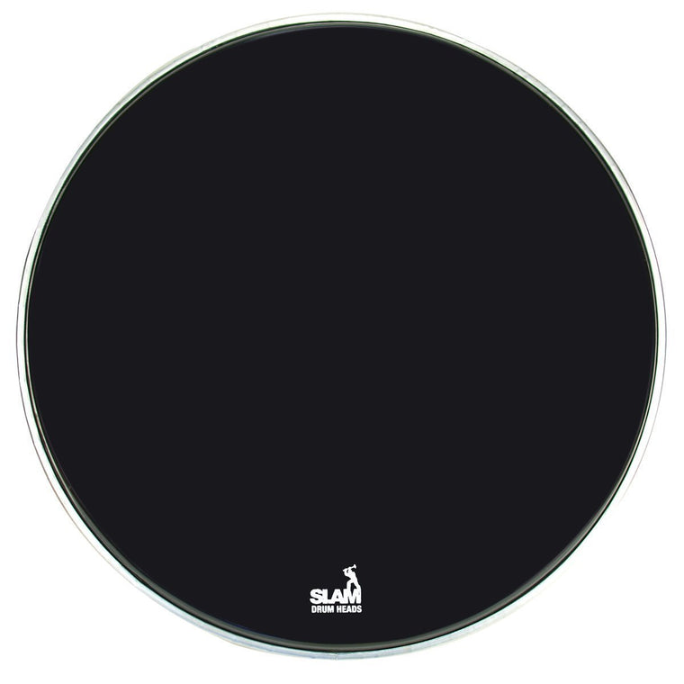Slam Black Front Bass Drum Head (18
