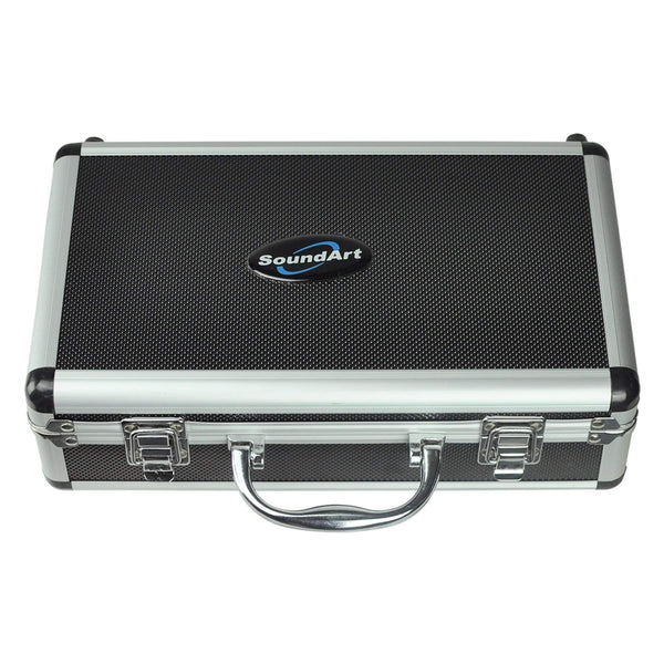 SoundArt 'Vintage' Condenser Microphone with Deluxe Carry Case (Chrome)
