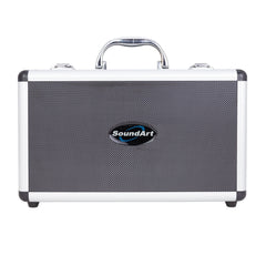 SoundArt 'Vintage' Dynamic Microphone with Deluxe Carry Case (Black Chrome)