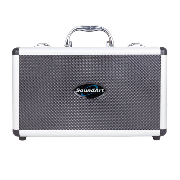 SoundArt 'Vintage' Dynamic Microphone with Deluxe Carry Case (Chrome)