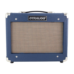 Strauss 'Legacy' 15 Watt Solid State Guitar Practice Amplifier (Blue)-SLA-15G-BLU