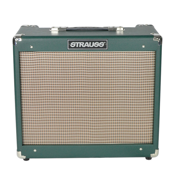 Strauss SVT-20R 20 Watt Combo Valve Amplifier with Reverb (Green)-SVT-20R-GRN