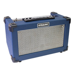 Strauss 'Streetbox' 20 Watt Solid State Rechargeable DC Amplifier (Blue)-SBA-20FX-BLU