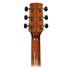 Timberidge '3 Series' Left Handed Spruce Solid Top Acoustic-Electric Small-Body Cutaway Guitar with 'Tree of Life' Inlay (Natural Gloss)