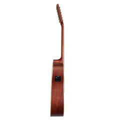 Timberidge '4 Series' 12-String Cedar Solid Top Acoustic-Electric Dreadnought Cutaway Guitar (Natural Satin)