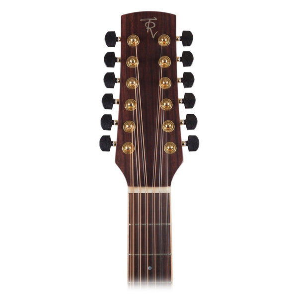 Timberidge '4 Series' 12-String Cedar Solid Top Acoustic-Electric Dreadnought Cutaway Guitar (Natural Satin)