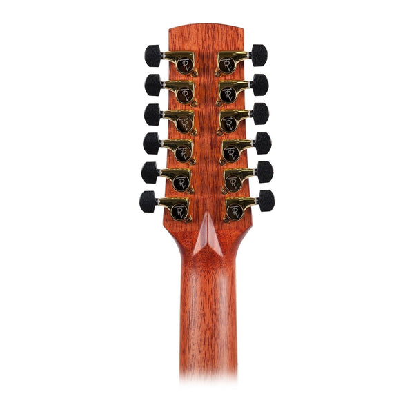 Timberidge '4 Series' 12-String Cedar Solid Top Acoustic-Electric Dreadnought Cutaway Guitar (Natural Satin)