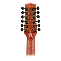 Timberidge '4 Series' 12-String Cedar Solid Top Acoustic-Electric Small Body Cutaway Guitar (Natural Satin)